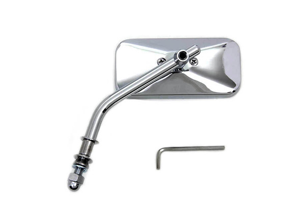 V-Twin - 34-0290 - Chrome Rectangle Mirror V-Twin - 34-0290 - Chrome Rectangle Mirror