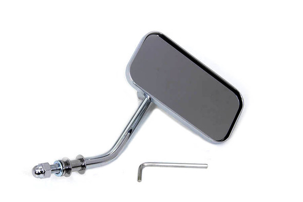 V-Twin - 34-0290 - Chrome Rectangle Mirror V-Twin - 34-0290 - Chrome Rectangle Mirror