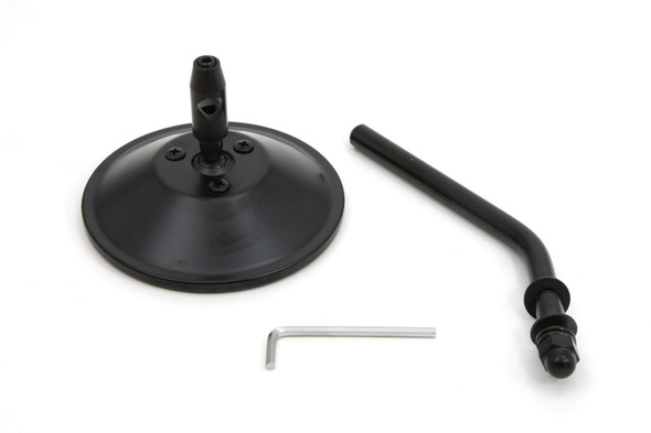 V-Twin - 34-0427 - Steel Back Mirror Black