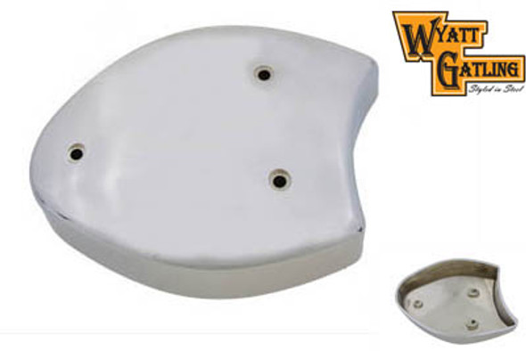 V-Twin - 34-0453 - Wyatt Gatling Scoop Air Cleaner Cover Chrome