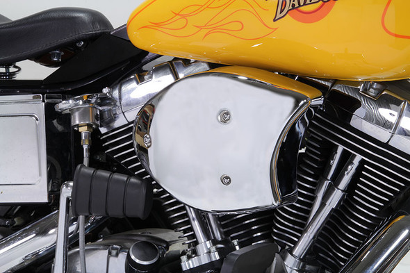 V-Twin - 34-0471 - Chrome Wyatt Gatling Air Cleaner Assembly