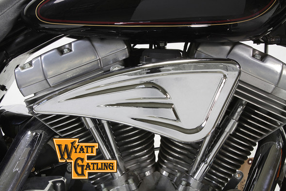 V-Twin - 34-0484 - Wyatt Gatling Air Cleaner Kit