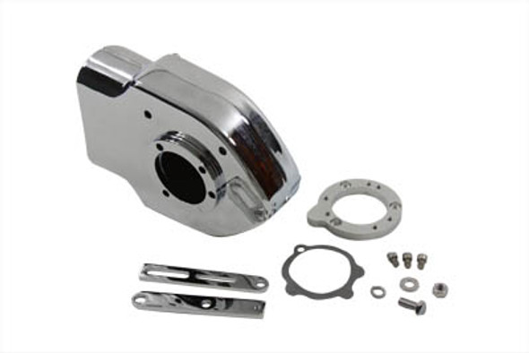 V-Twin - 34-0616 - V-Charger Air Cleaner Kit Chrome