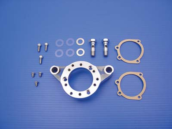 V-Twin - 34-0694 - Integral Breather/Carburetor Mount Bracket