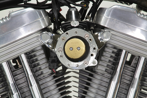 V-Twin - 34-0694 - Integral Breather/Carburetor Mount Bracket