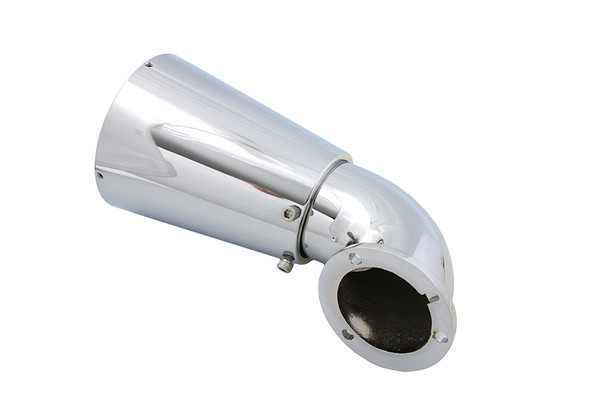 V-Twin - 34-0771 - Funnel Air Cleaner Breather Chrome