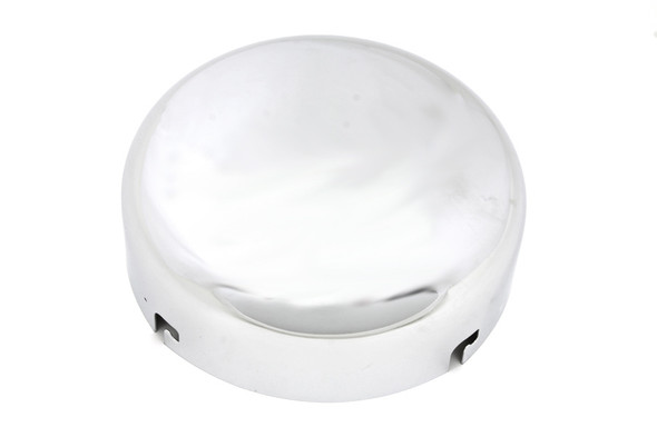 V-Twin - 34-0778 - Chrome 6 inch Air Cleaner Cover - Fits 1941-1957 Harley-Davidson FL, 1936-1952 EL