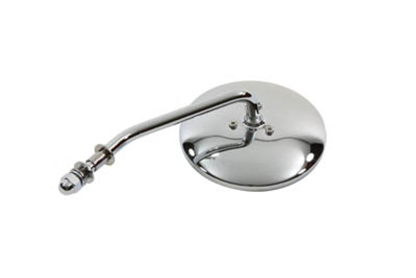 V-Twin - 34-0998 - Round Mirror Chrome