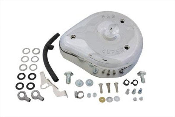 V-Twin - 34-1015 - S&S Air Cleaner Assembly Chrome