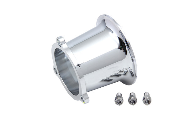 V-Twin - 34-1104 - Chrome 2.5 inch Velocity Stack CV