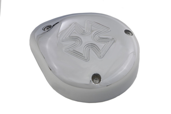 V-Twin - 34-1263 - 5 inch Teardrop Carburetor Cover