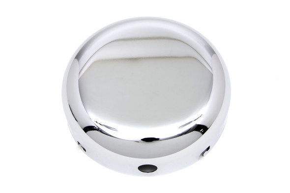 V-Twin - 34-1308 - Chrome 7 inch Air Cleaner Cover