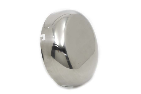 V-Twin - 34-1342 - Polished Stainless Steel J-Slot Air Cleaner Cover
