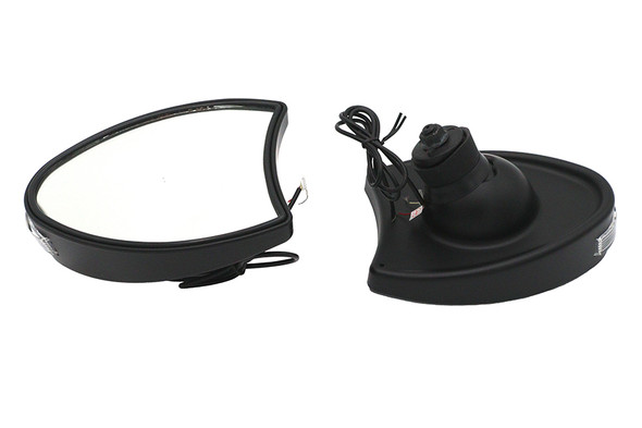 V-Twin - 34-1452 - Fairing Mirror Set Black