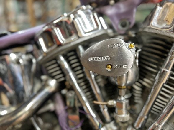 V-Twin - 34-1454 - Right Side Linkert Air Dam Alloy