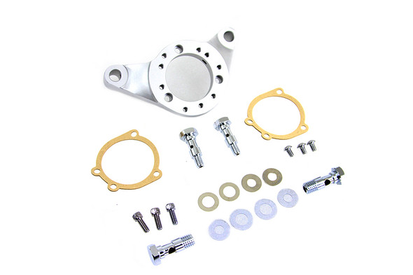 V-Twin - 34-1535 - Air Cleaner Bracket Kit Satin Nickel