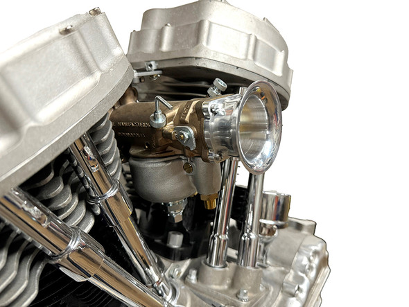V-Twin - 34-1552 - Linkert Velocity Stack Chrome