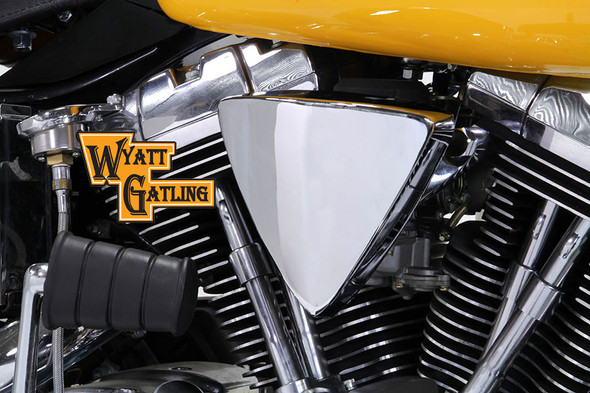 V-Twin - 34-1604 - Billet Wyatt Gatling Air Cleaner Assembly - Fits 1993-2007 Harley-Davidson FXST, FXD