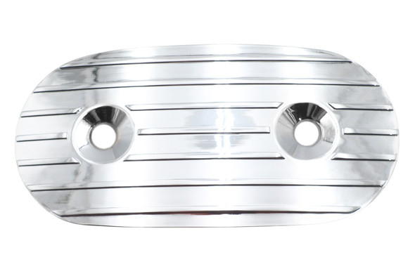 V-Twin - 34-1891 - Oval Air Cleaner Insert Chrome