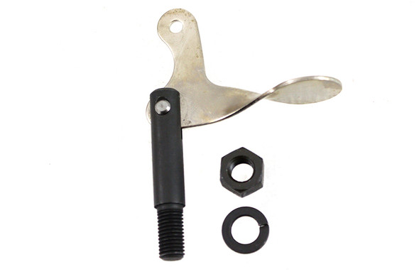 V-Twin - 3424-1 - Grey Nickel Choke Lever