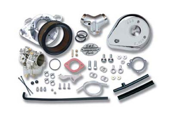 V-Twin - 35-0003 - S&S 1-7/8 inch Super E Carburetor Kit