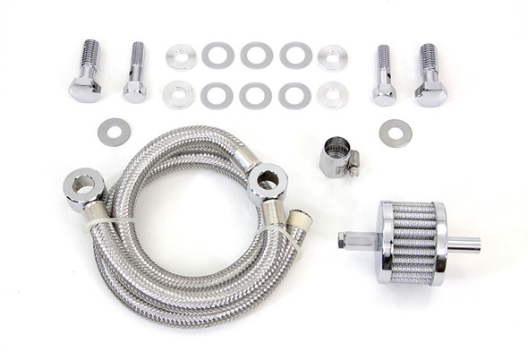 V-Twin - 35-0123 - Sifton Air Cleaner Breather Kit