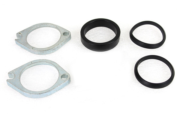 V-Twin - 35-0161 - Sifton Intake Manifold Flange Kit Zinc - Fits 1986-1999 Harley-Davidson FLT, 1991-1999 FXD, 1986-1999 FLST, 1988-2006 XL, 1986-1994 FXR, 1986-1999 FXST