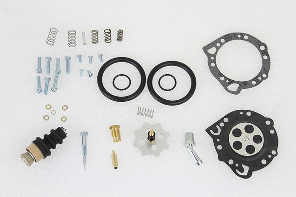 V-Twin - 35-0267 - Carburetor Gasket and Hardware Kit - Fits 1966-1970 Harley-Davidson FL, XL