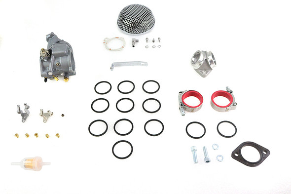 V-Twin - 35-0292 - OKO 47mm Shorty Carburetor Kit Alloy