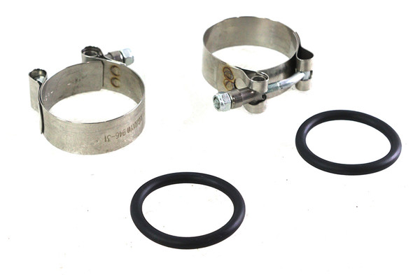 V-Twin - 35-0415 - Power Intake Manifold Clamp Kit with O-Rings V-Twin - 35-0415 - Power Intake Manifold Clamp Kit with O-Rings