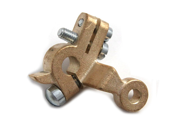 V-Twin - 35-0445 - Brass Knucklehead Carburetor Throttle Lever