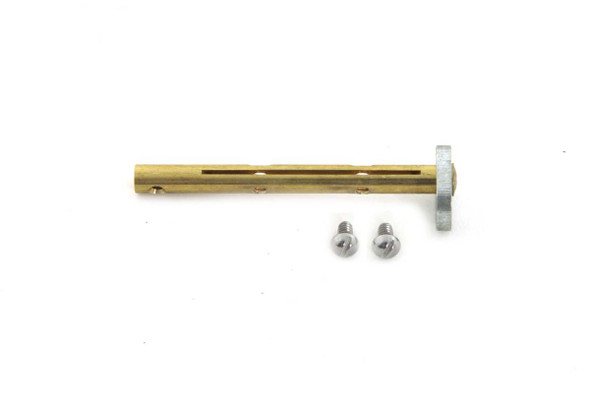 V-Twin - 35-0511 - Replica Brass Linkert Carburetor Choke Shaft - Fits 1937-1952 Harley-Davidson G, 1933-1948 UL, 1941-1952 W