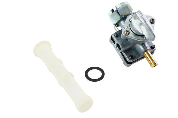 V-Twin - 35-0584 - Replica Petcock Natural Alloy