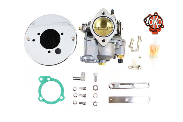 V-Twin - 35-0665 - OKO Shorty 47mm Carburetor Kit