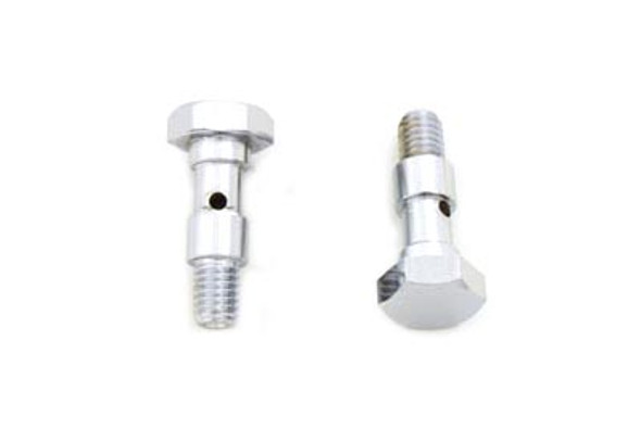 V-Twin - 35-0732 - Breather Bolt Set Chrome