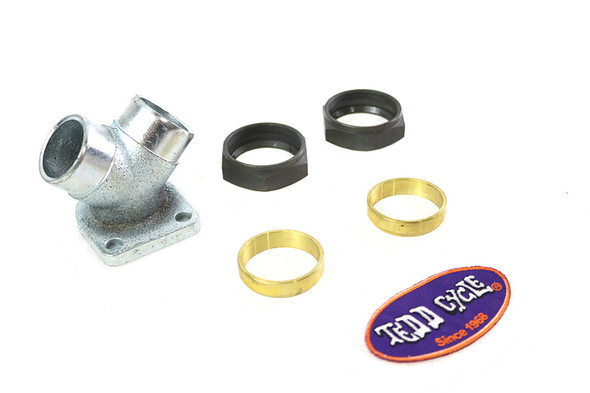 V-Twin - 35-0764 - 45 inch Intake Manifold Kit - Fits 1937-1973 Harley-Davidson G, 1936-1952 W