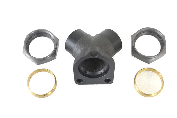 V-Twin - 35-0799 - Zicad Plated 45 inch Intake Manifold Kit