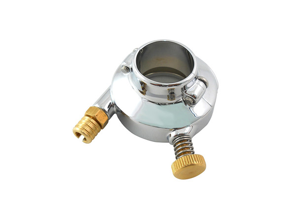 V-Twin - 35-0857 - Old School 1 inch Throttle Chrome