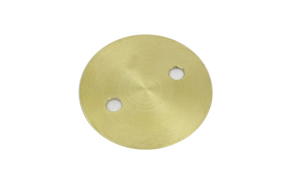 V-Twin - 35-0861 - Oversize Carburetor #12 Throttle Disc - Fits 1940-1950 Harley-Davidson FL, 1952 FL (61" OHV)