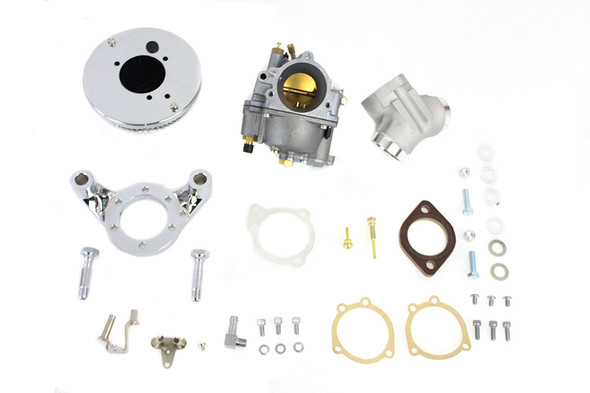 V-Twin - 35-0893 - XL 47mm OKO Shorty Carburetor Kit Alloy