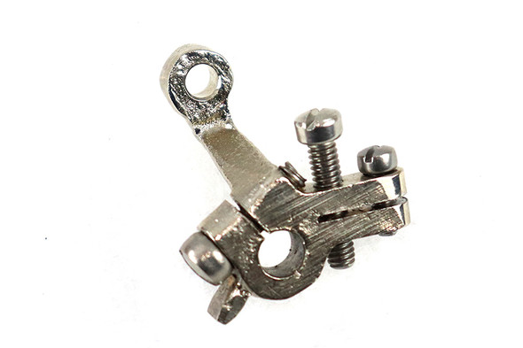 V-Twin - 35-0930 - Nickel Plated Linkert Overhead Valve Carburetor Throttle - Fits 1936-1939 Harley-Davidson EL