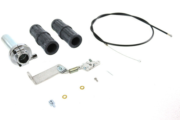 V-Twin - 35-0968 - 1/4 inch Turn Linkert Throttle Kit - Fits 1948-1965 Harley-Davidson FL