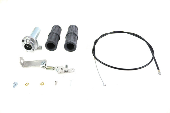 V-Twin - 35-0968 - 1/4 inch Turn Linkert Throttle Kit - Fits 1948-1965 Harley-Davidson FL