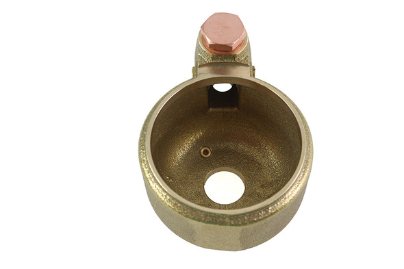 V-Twin - 35-1007 - SV Replica Linkert Carburetor Float Bowl Brass - Fits 1933-1952 Harley-Davidson W, 1933-1965 G, 1937-1948 U, 1930-1936 VL