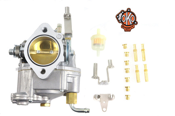 V-Twin - 35-1014 - OKO Shorty 47mm Carburetor
