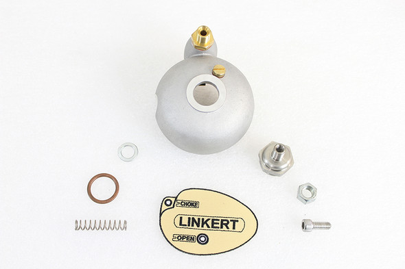 V-Twin - 35-1021 - Side Valve Linkert Carburetor Bean Pot Style Float Bowl Kit - Fits 1937-1948 Harley-Davidson UL, 1936-1957 G, 1936-1952 W