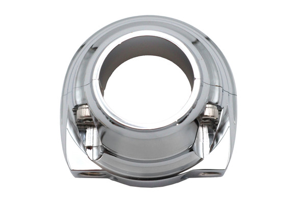 V-Twin - 35-1026 - Dual Cable Throttle Housing Chrome