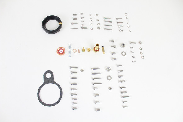 V-Twin - 35-1062 - Linkert Carburetor Parts Kit - Fits 1936-1956 Harley-Davidson W, 1941-1965 FL, 1936-1956 G
