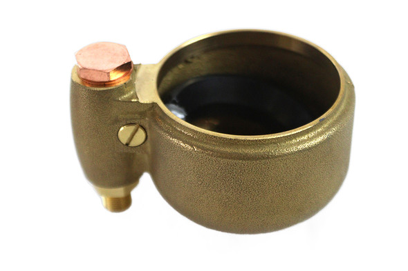 V-Twin - 35-1081 - Side Valve Brass Linkert Bowl Assembly - Fits 1935-1957 Harley-Davidson G, 1937-1948 U, 1937-1952 W