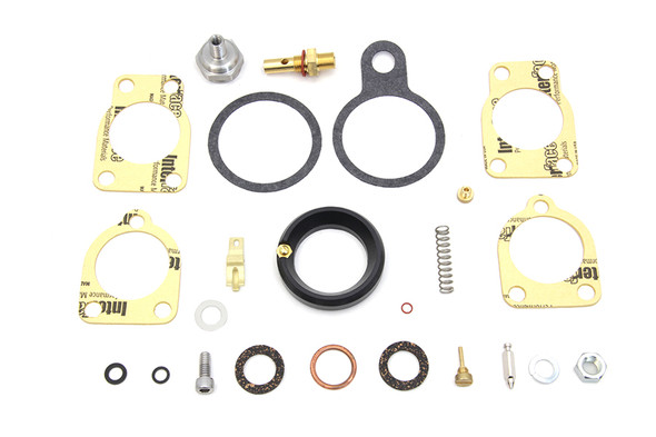 V-Twin - 35-1264 - Linkert Float Bowl Parts Kit - Fits 1941-1965 Harley-Davidson FL, 1936-1952 G, EL